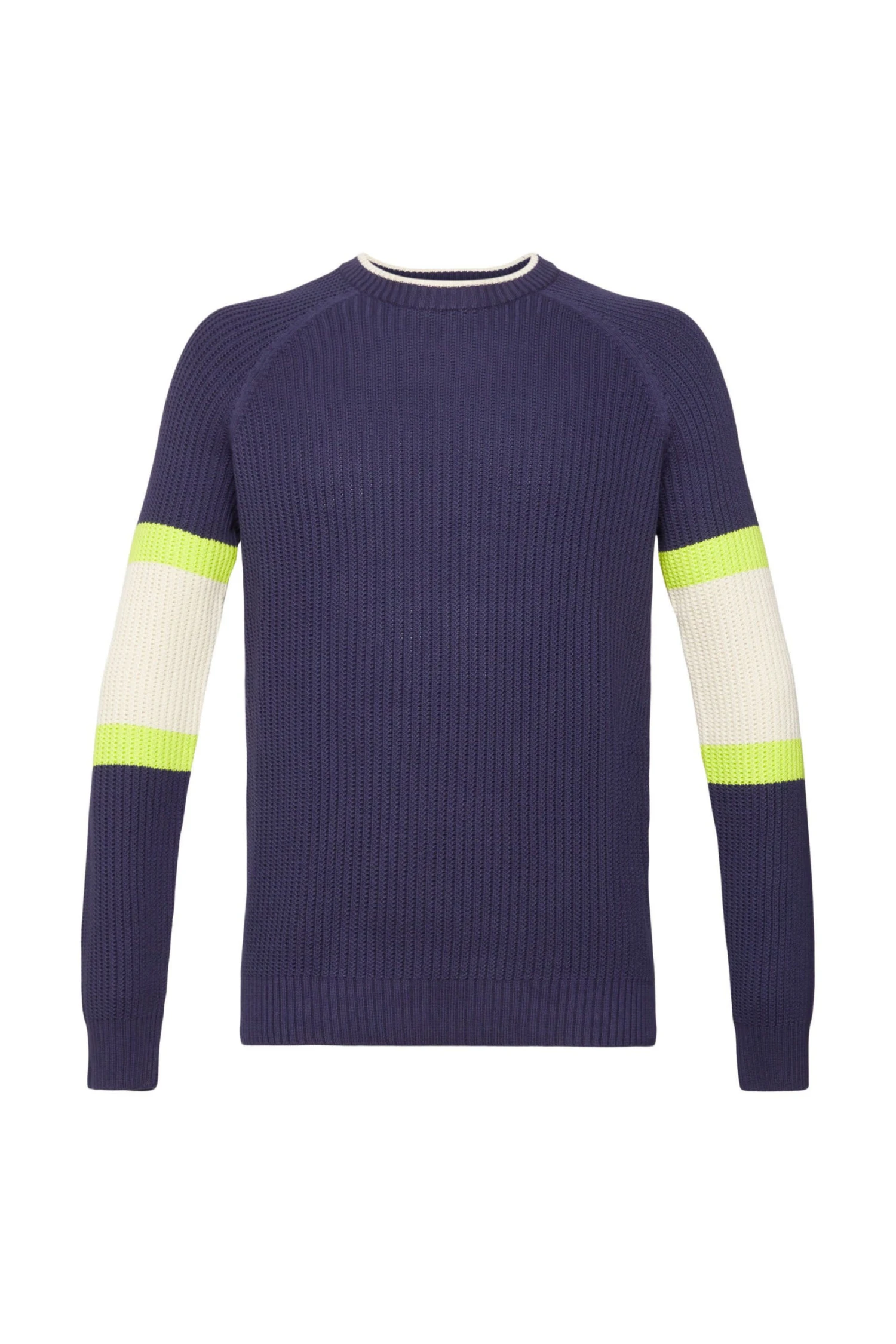 Edc By Esprit Rippstrickpullover Mit Streifendetails Dark Purple 3 Edc By Esprit Rippstrickpullover Mit Streifendetails Dark Purple