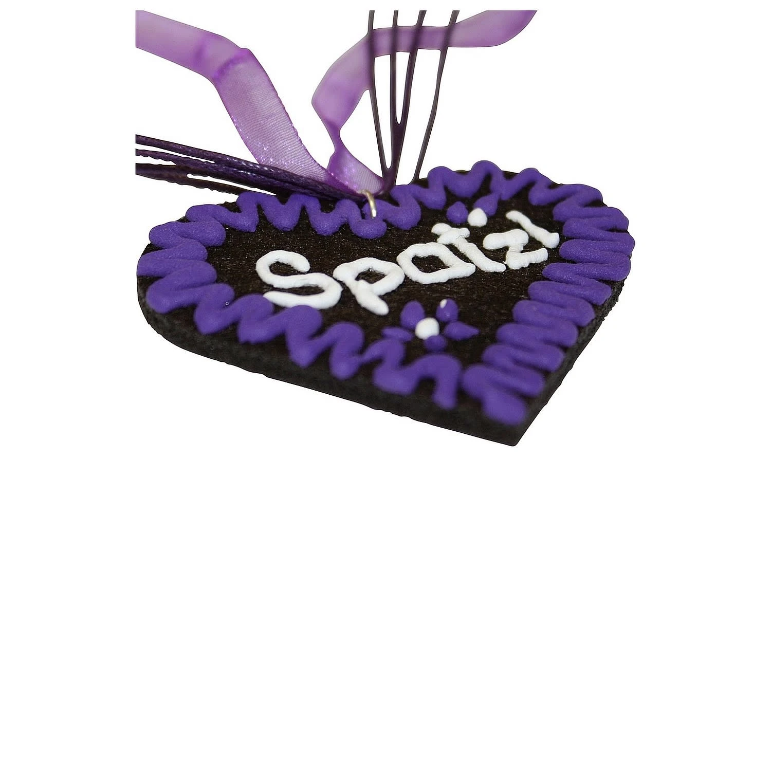 Halskette Spatzl In Lila 4 Halskette Spatzl In Lila – Bild 2