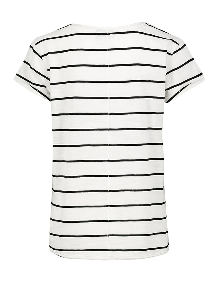 Shirt In Weiß/ Schwarz 4 Shirt In Weiß/ Schwarz – Bild 2