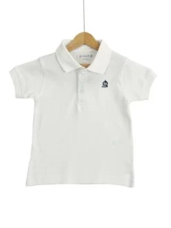 Poloshirt "Pique C/Lycra" In Weiß