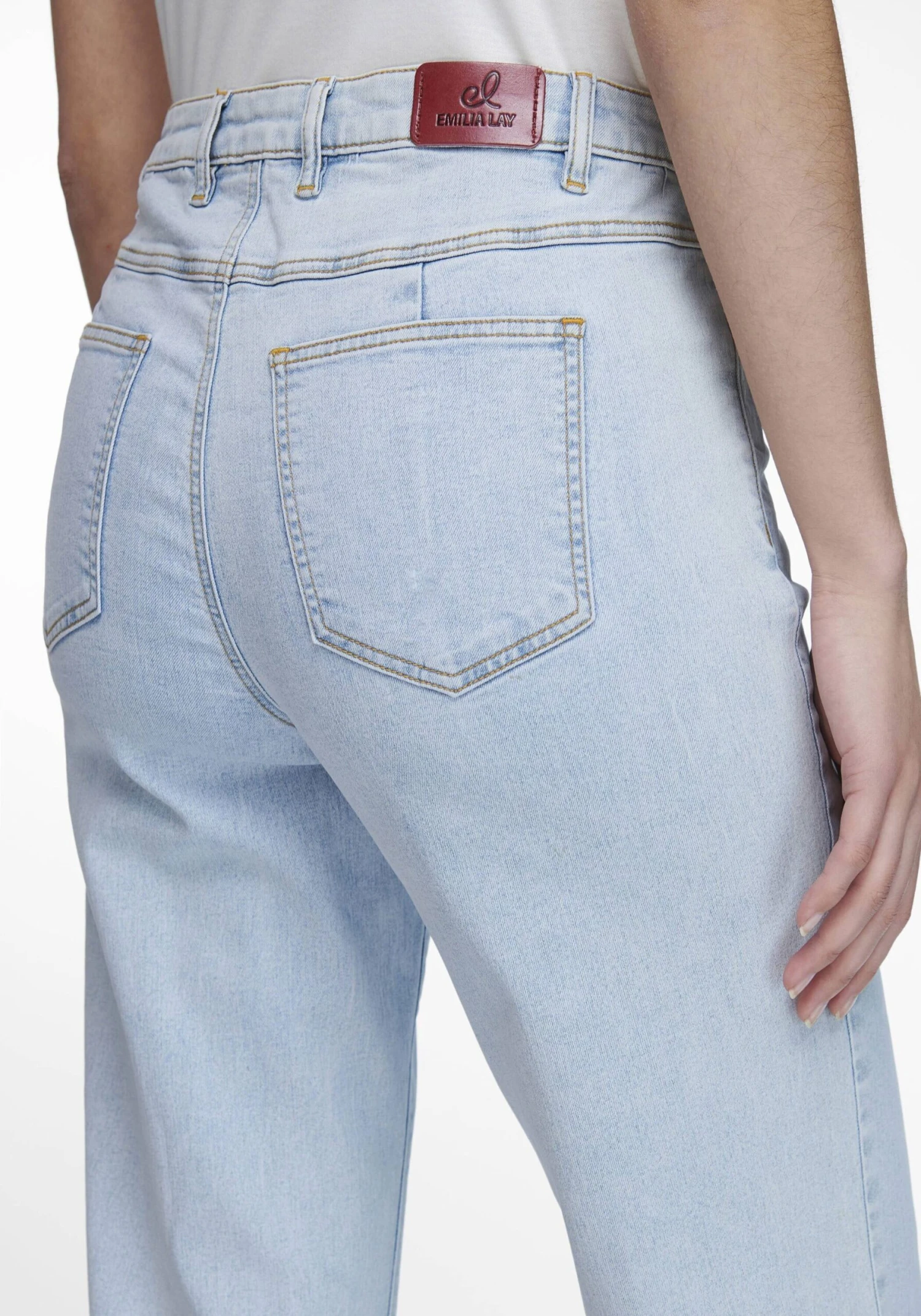 7/8-Jeans Cotton In Light Blue Denim 7 7/8-Jeans Cotton In Light Blue Denim – Bild 5