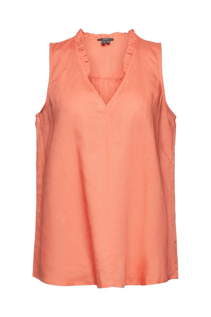 ESPRIT Halbarmbluse In Coral Orange 3 ESPRIT Halbarmbluse In Coral Orange