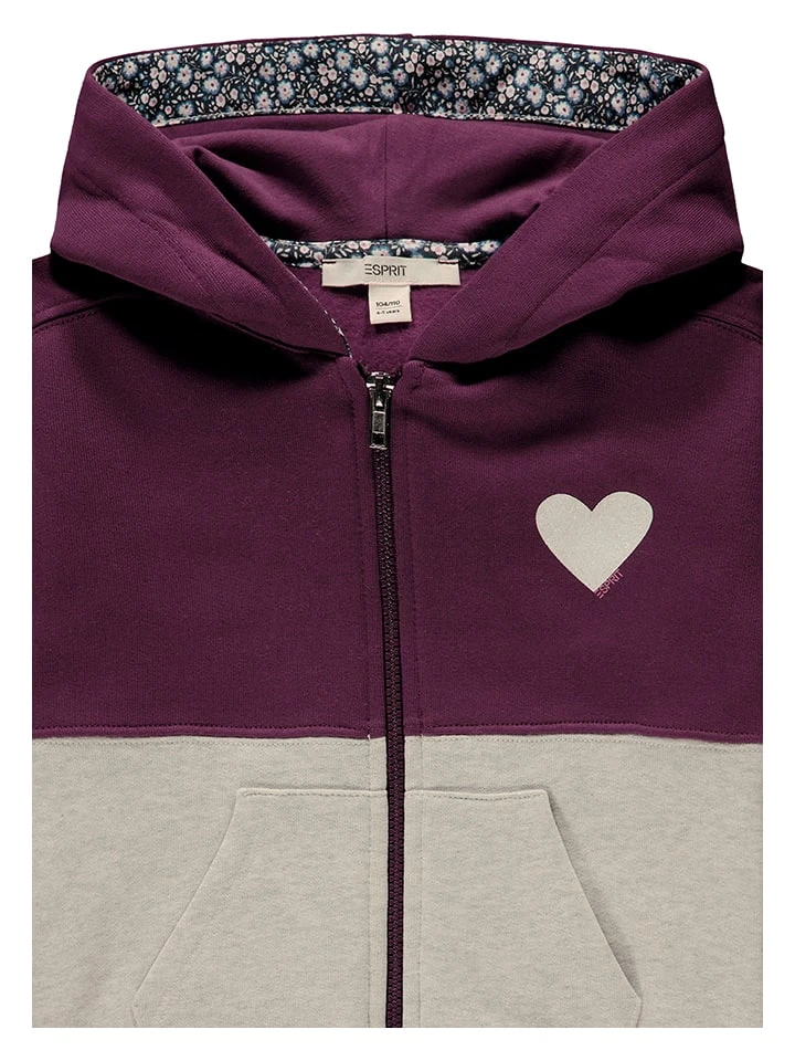 ESPRIT Sweatjacke In Lila 5 ESPRIT Sweatjacke In Lila – Bild 3