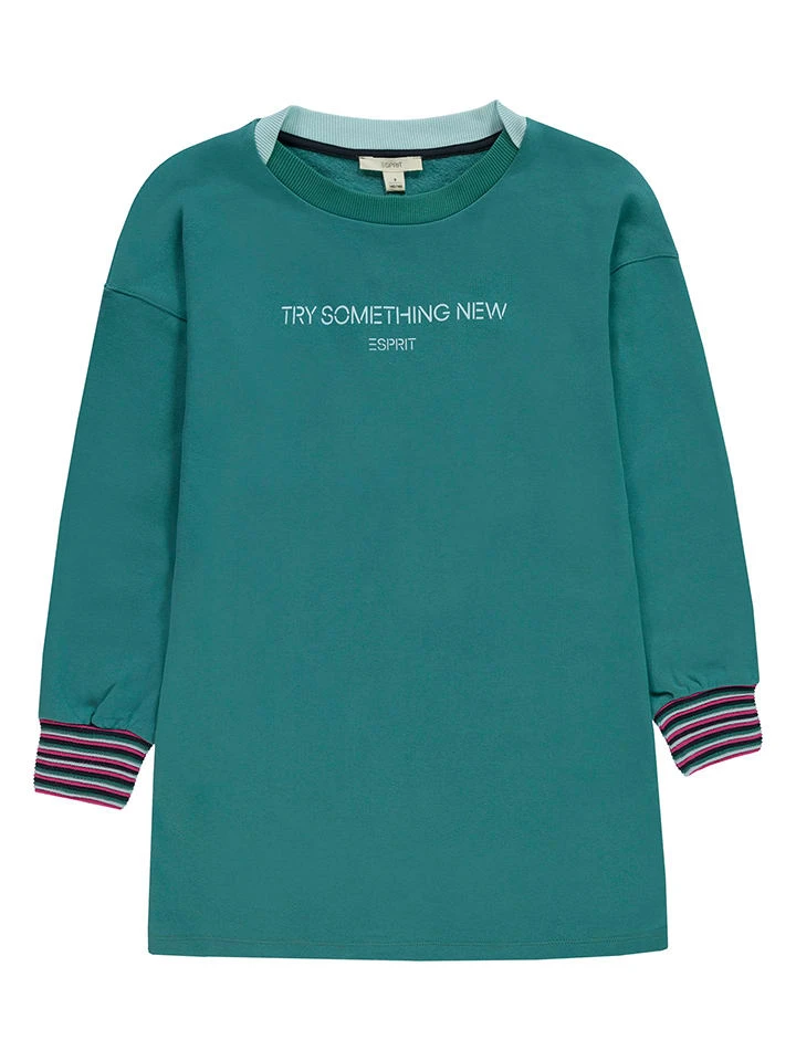 ESPRIT Sweatkleid In Grün 3 ESPRIT Sweatkleid In Grün