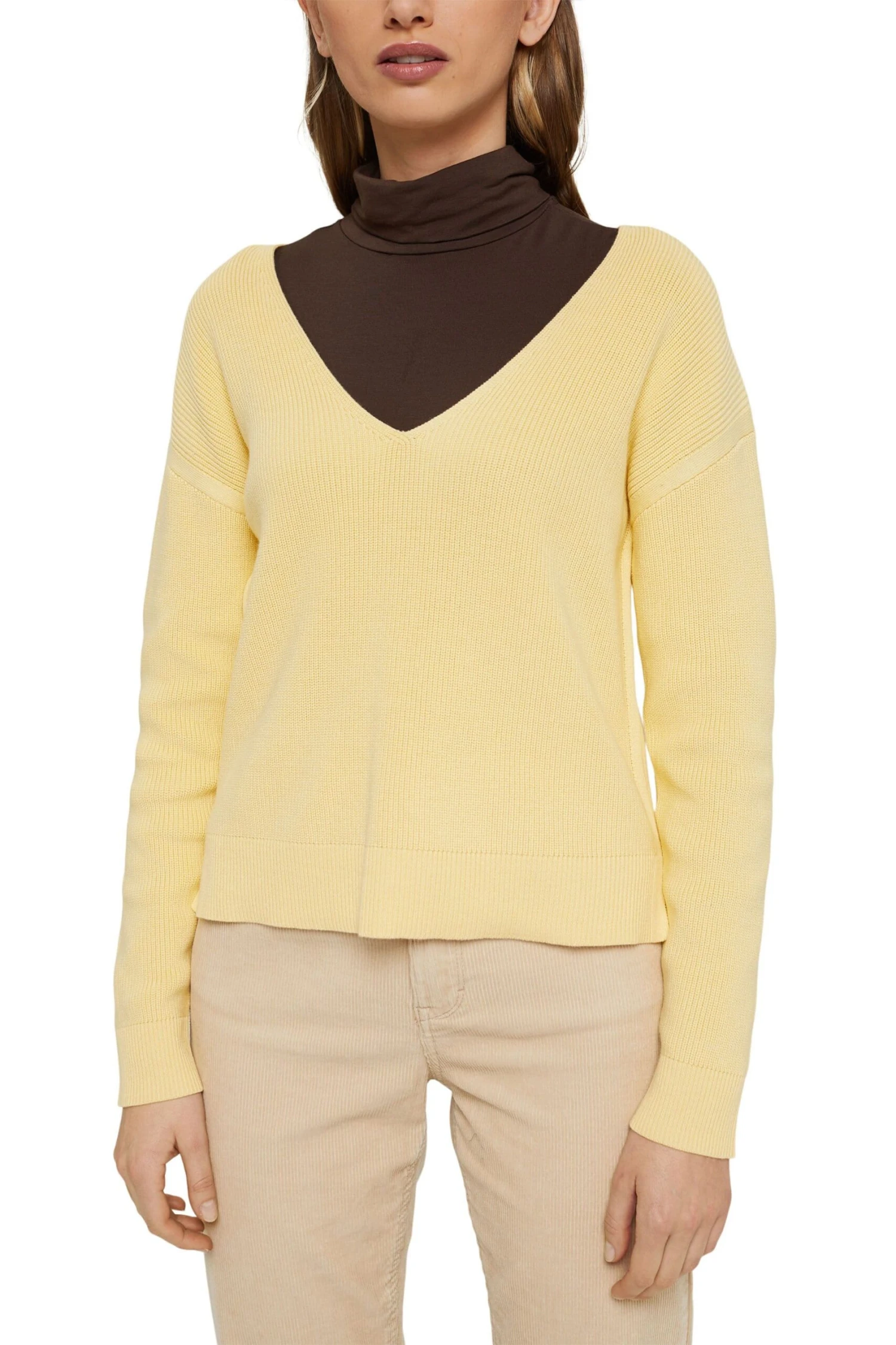 ESPRIT Sweatshirt Pastel Yellow 4 ESPRIT Sweatshirt Pastel Yellow – Bild 2