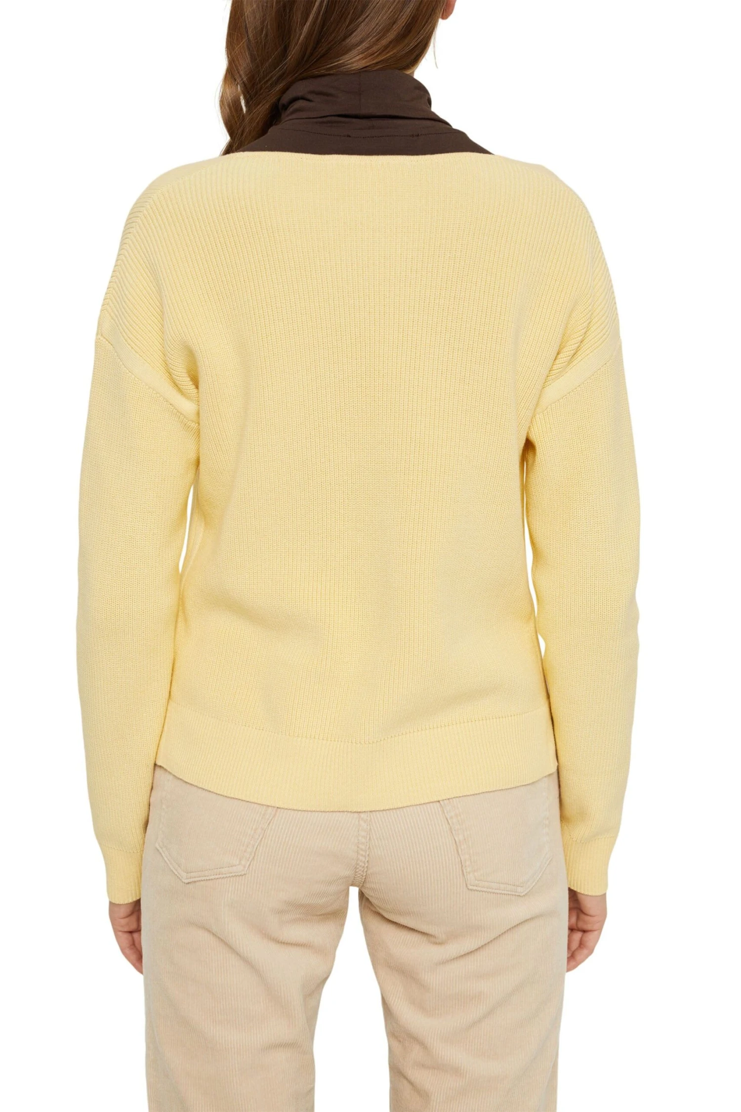 ESPRIT Sweatshirt Pastel Yellow 5 ESPRIT Sweatshirt Pastel Yellow – Bild 3