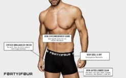 8er-Set : Boxershorts FORTYFOUR 716 In Schwarz 13 8er-Set : Boxershorts FORTYFOUR 716 In Schwarz -Trendiges Bekleidungsgeschäft forty four 8er set boxershorts fortyfour 716 in schwarz 4