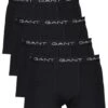 Gant 4er-Set: Boxershorts In Schwarz 1 Gant 4er-Set: Boxershorts In Schwarz -Trendiges Bekleidungsgeschäft gant 4er set boxershorts in schwarz