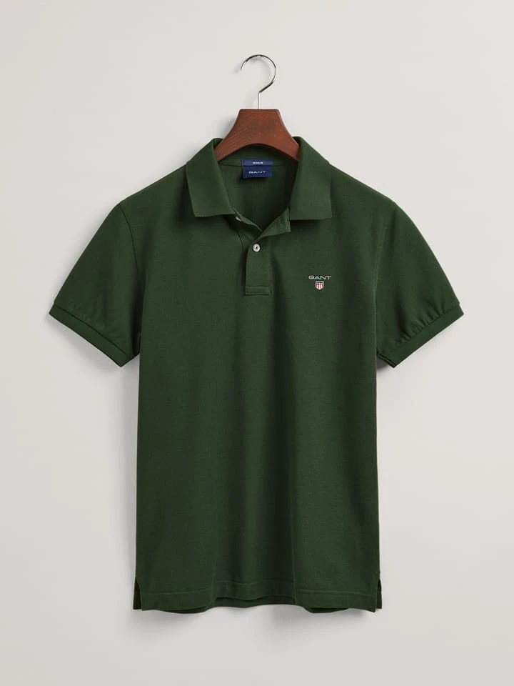 Gant Poloshirt In Grün 3 Gant Poloshirt In Grün
