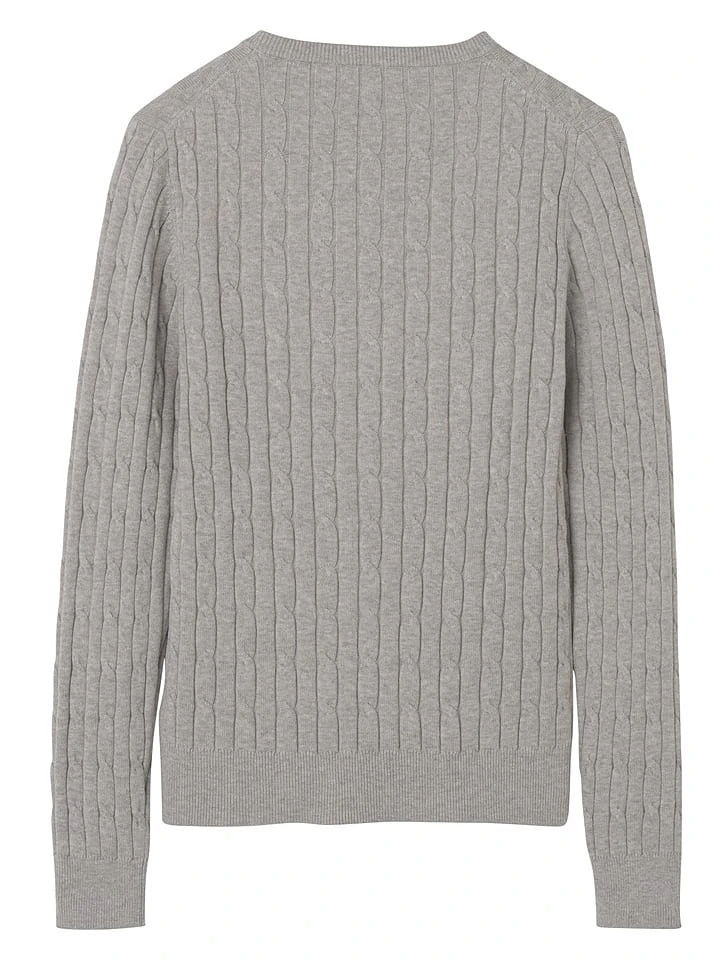 Gant Pullover In Hellgrau 4 Gant Pullover In Hellgrau – Bild 2