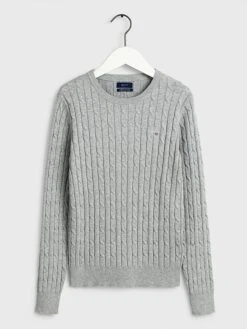 Gant Pullover In Hellgrau