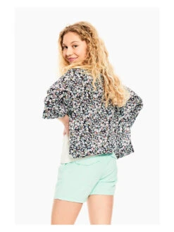 Garcia Blazer In Schwarz/ Bunt -Trendiges Bekleidungsgeschäft garcia blazer in schwarz bunt 4