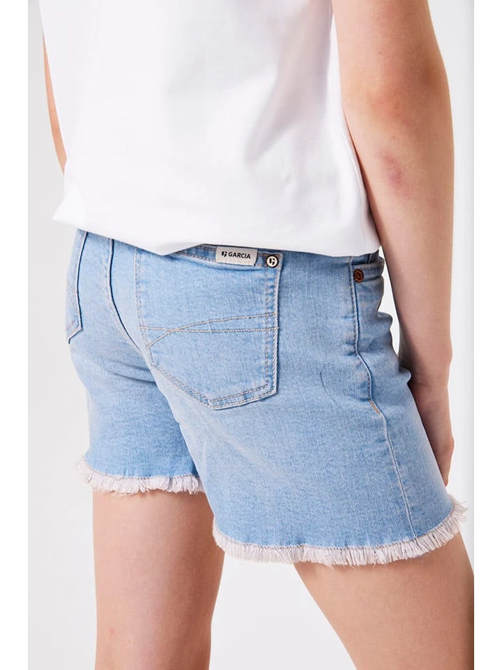 Garcia Jeans-Shorts "Rianna" In Hellblau 5 Garcia Jeans-Shorts "Rianna" In Hellblau – Bild 3