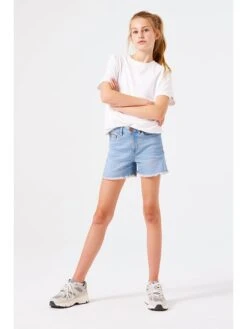 Garcia Jeans-Shorts "Rianna" In Hellblau