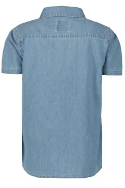 Garcia Kurzarmhemd In Heavy Used Electric -Trendiges Bekleidungsgeschäft garcia kurzarmhemd in heavy used electric 1