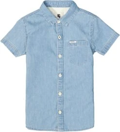 Garcia Kurzarmhemd In Heavy Used Electric -Trendiges Bekleidungsgeschäft garcia kurzarmhemd in heavy used electric 5