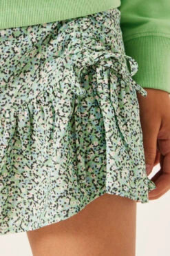 Garcia Viskoserock In Blue Heather -Trendiges Bekleidungsgeschäft garcia viskoserock in blue heather 2