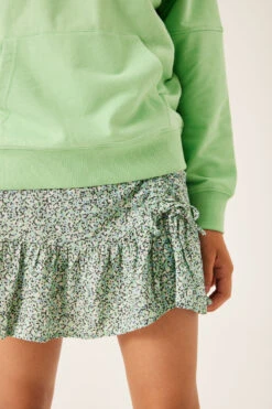 Garcia Viskoserock In Blue Heather -Trendiges Bekleidungsgeschäft garcia viskoserock in blue heather 3