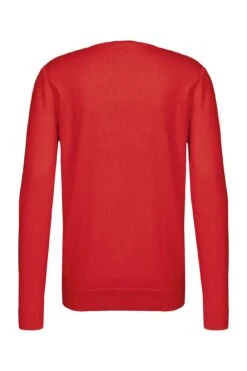 Strickpullover George In Rot 6 Strickpullover George In Rot -Trendiges Bekleidungsgeschäft gentlemens corner strickpullover george in rot 1