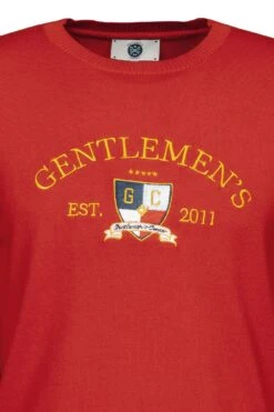 Strickpullover George In Rot 7 Strickpullover George In Rot -Trendiges Bekleidungsgeschäft gentlemens corner strickpullover george in rot 2