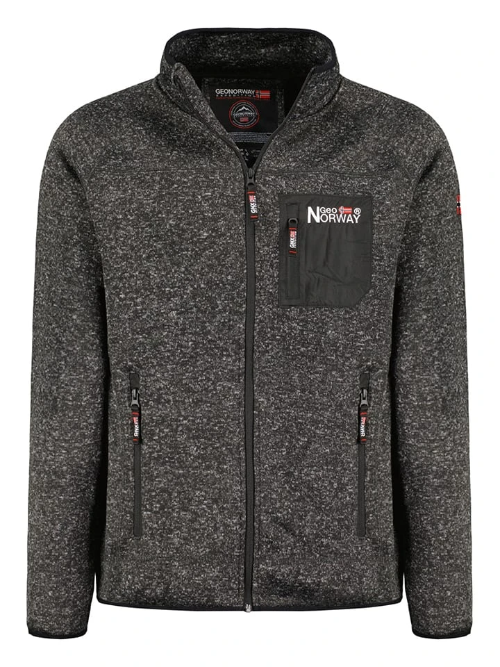GEOGRAPHICAL NORWAY Fleecejacke "Title" In Schwarz 3 GEOGRAPHICAL NORWAY Fleecejacke "Title" In Schwarz