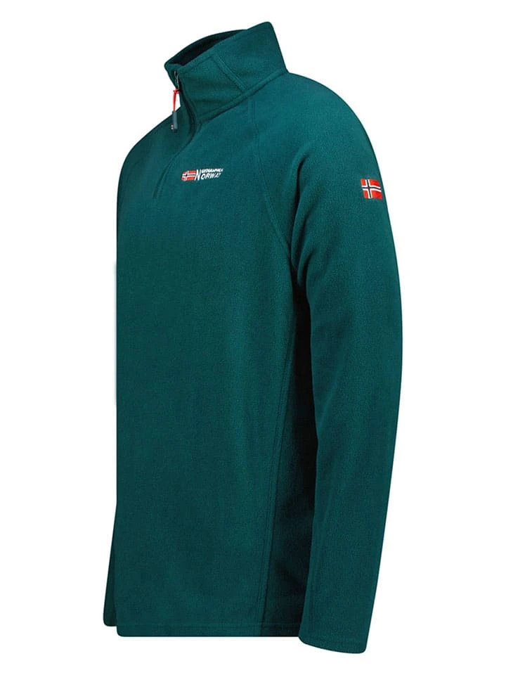 GEOGRAPHICAL NORWAY Fleecepullover "Tug" In Grün 5 GEOGRAPHICAL NORWAY Fleecepullover "Tug" In Grün – Bild 3