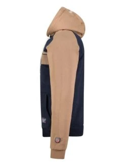 GEOGRAPHICAL NORWAY Hoodie In Dunkelblau/ Beige 8 GEOGRAPHICAL NORWAY Hoodie In Dunkelblau/ Beige -Trendiges Bekleidungsgeschäft geographical norway hoodie in dunkelblau beige 2