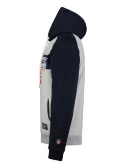 GEOGRAPHICAL NORWAY Hoodie In Dunkelblau/ Grau 8 GEOGRAPHICAL NORWAY Hoodie In Dunkelblau/ Grau -Trendiges Bekleidungsgeschäft geographical norway hoodie in dunkelblau grau 2