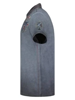 GEOGRAPHICAL NORWAY Poloshirt In Anthrazit -Trendiges Bekleidungsgeschäft geographical norway poloshirt in anthrazit 3