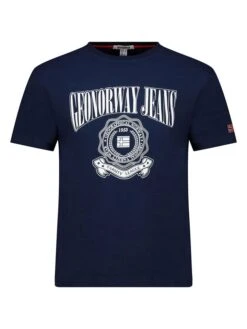 GEOGRAPHICAL NORWAY Shirt "Jacao" In Dunkelblau
