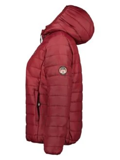 GEOGRAPHICAL NORWAY Steppjacke "Atika" In Bordeaux -Trendiges Bekleidungsgeschäft geographical norway steppjacke atika in bordeaux 3