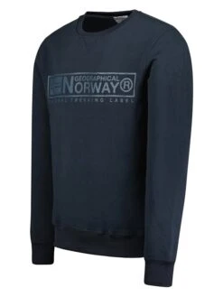 GEOGRAPHICAL NORWAY Sweatshirt "Gantoine" In Dunkelblau 8 GEOGRAPHICAL NORWAY Sweatshirt "Gantoine" In Dunkelblau -Trendiges Bekleidungsgeschäft geographical norway sweatshirt gantoine in dunkelblau 2