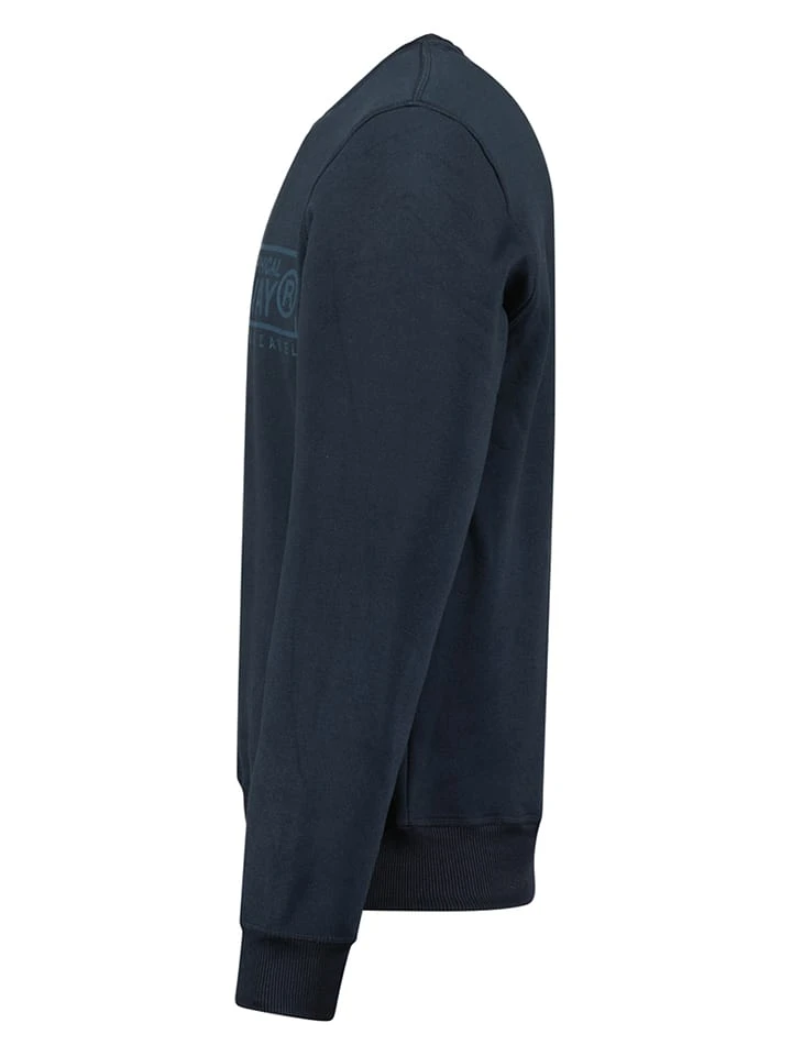 GEOGRAPHICAL NORWAY Sweatshirt "Gantoine" In Dunkelblau 6 GEOGRAPHICAL NORWAY Sweatshirt "Gantoine" In Dunkelblau – Bild 4