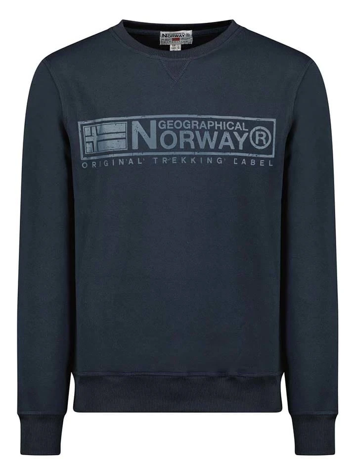 GEOGRAPHICAL NORWAY Sweatshirt "Gantoine" In Dunkelblau 3 GEOGRAPHICAL NORWAY Sweatshirt "Gantoine" In Dunkelblau