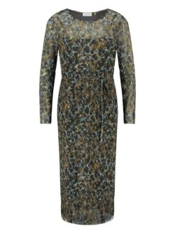 Gerry Weber Kleid In Grün/ Blau