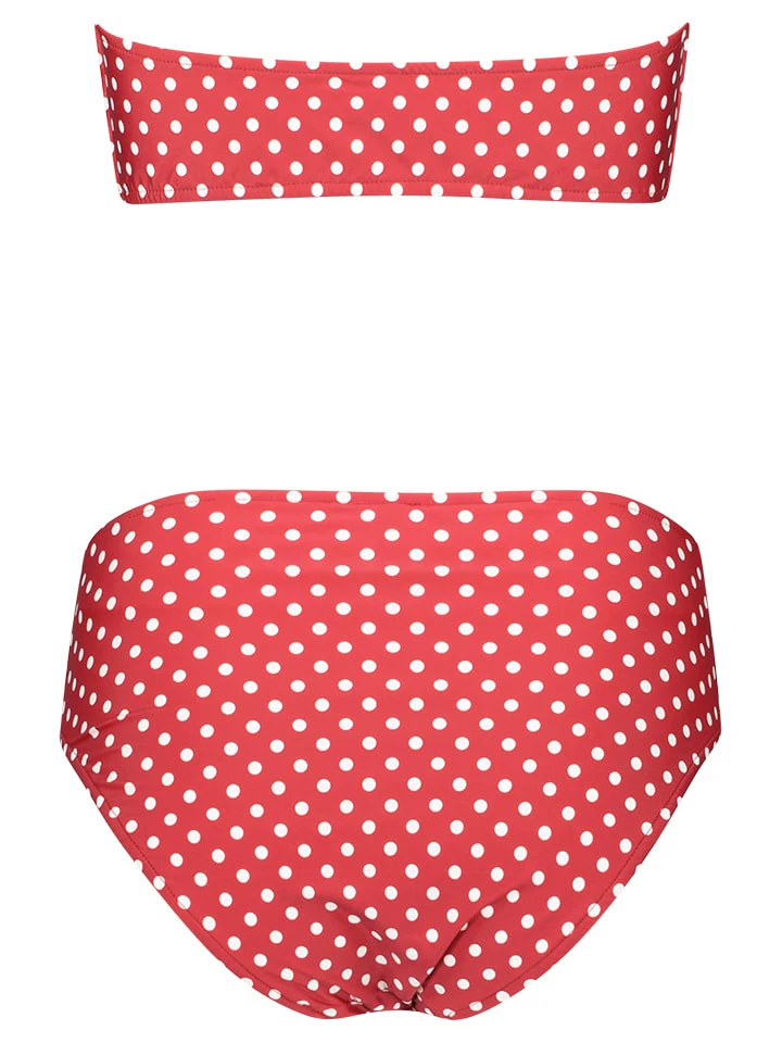 Bikini In Rot/ Weiß 4 Bikini In Rot/ Weiß – Bild 2