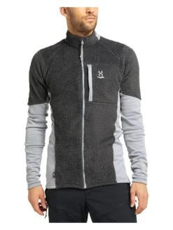 Fleecejacke "Touring" In Grau 10 Fleecejacke "Touring" In Grau -Trendiges Bekleidungsgeschäft haglofs fleecejacke touring in grau 2