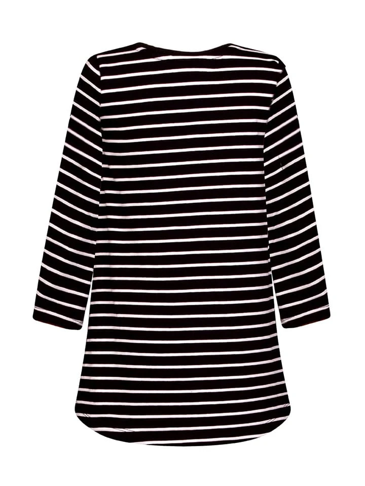 Kleid In Schwarz/ Weiß/ Bunt 4 Kleid In Schwarz/ Weiß/ Bunt – Bild 2