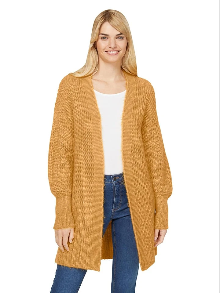 Heine Cardigan In Orange 4 Heine Cardigan In Orange – Bild 2