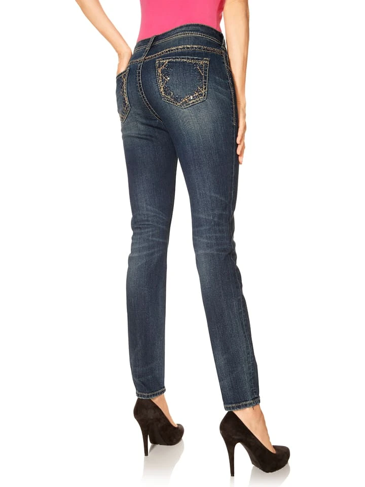 Heine Jeans - Regular Fit - In Dunkelblau 4 Heine Jeans - Regular Fit - In Dunkelblau – Bild 2