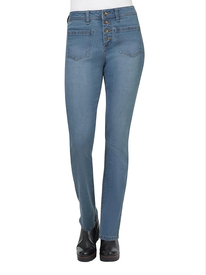 Heine Jeans - Streight Fit - In Blau 3 Heine Jeans - Streight Fit - In Blau