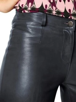 Heine Lederleggings In Dunkelblau -Trendiges Bekleidungsgeschäft heine lederleggings in dunkelblau 4