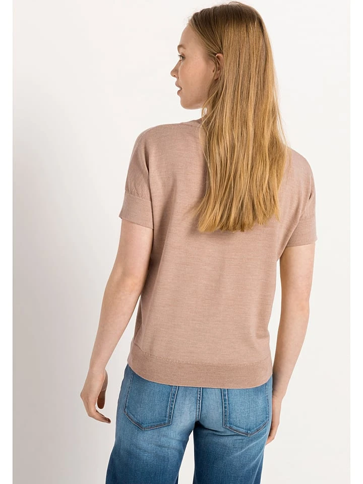 Wollshirt In Hellbraun 5 Wollshirt In Hellbraun – Bild 3