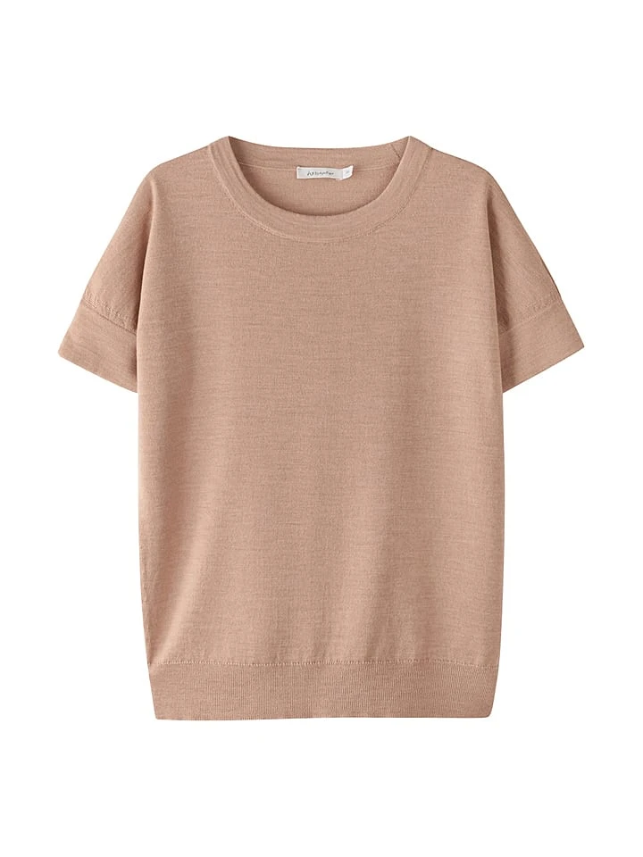 Wollshirt In Hellbraun 3 Wollshirt In Hellbraun