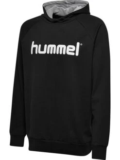 Hummel Hoodie "Logo" In Schwarz -Trendiges Bekleidungsgeschäft hummel hoodie logo in schwarz 1