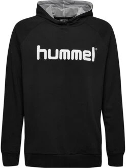 Hummel Hoodie "Logo" In Schwarz
