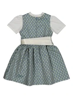 Dirndl In Blau/ Champagner -Trendiges Bekleidungsgeschäft isartrachten dirndl in blau champagner 1