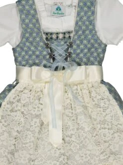 Dirndl In Blau/ Champagner -Trendiges Bekleidungsgeschäft isartrachten dirndl in blau champagner 2