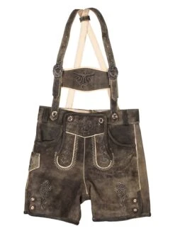 Lederhose In Dunkelbraun