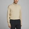 Jack & Jones Pullover "Emil" In Beige 2 Jack & Jones Pullover "Emil" In Beige -Trendiges Bekleidungsgeschäft jack and jones pullover emil in beige